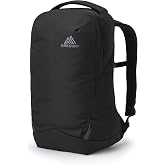 Gregory Rhune 22L Everyday Commuter Backpack, One Size, Carbon Black | All fabrics made from recycled content, 57% reduction in the carbon footprint compared, A top zippered quick-access pocket