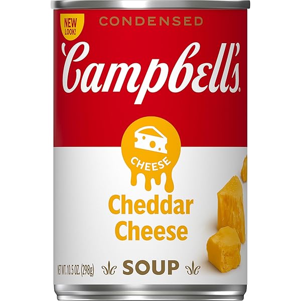 CAMPBELL’S CONDENSED CHEDDAR CHEESE SOUP, 10.5 OZ CAN