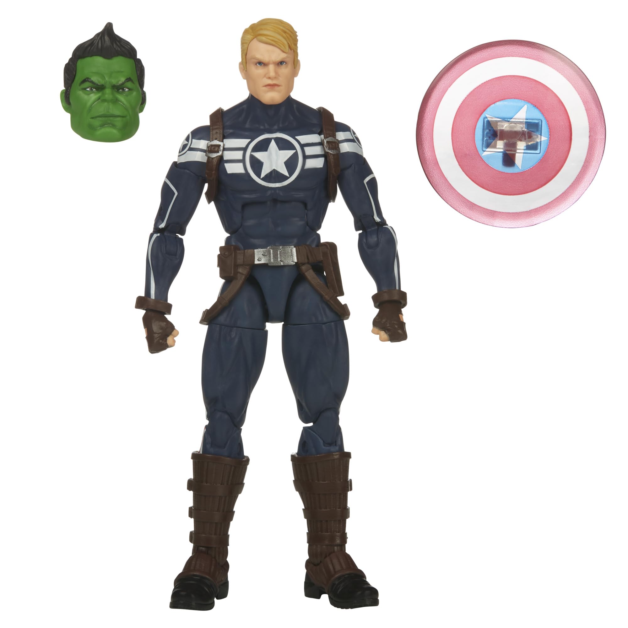 Hasbro Marvel Legends Series Marvel Comics Commander Rogers 6-Inch Action Figures,Small