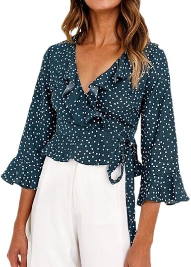 blusas de gasa de vestir 2018