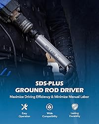 ZELCAN SDS Plus Ground Rod Driver, Heavy Duty