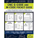 CNC G-Code and M-Code Pocket Guide: A Shop-Floor Reference for Milling, Turning, Setup, Tool Changes, Canned Cycles, Offsets, and Troubleshooting