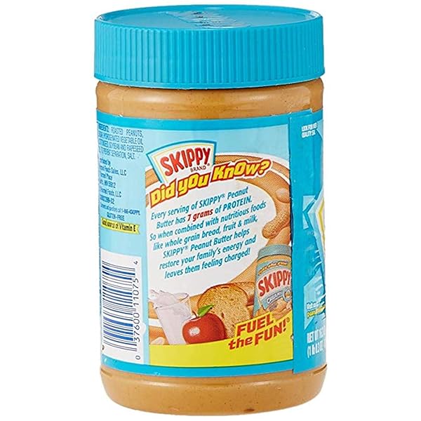 SKIPPY PEANUT BUTTER, CREAMY, 16.3 OZ