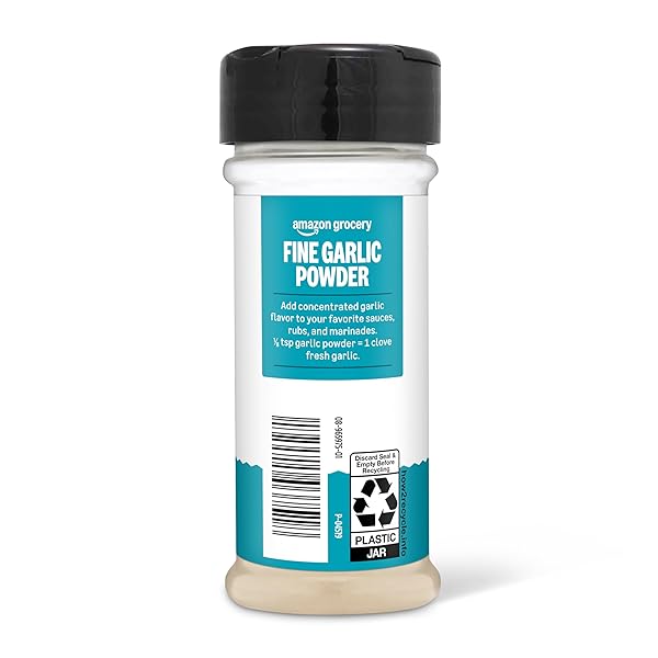 AMAZON GROCERY, FINE GARLIC POWDER, 3 OZ (PREVIOUSLY AMAZON FRESH, PACKAGING MAY VARY)