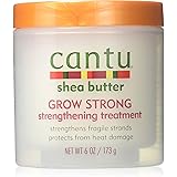 Cantu Shea Butter Grow Strong Strengthening Treatment 6 Ounce (177ml)