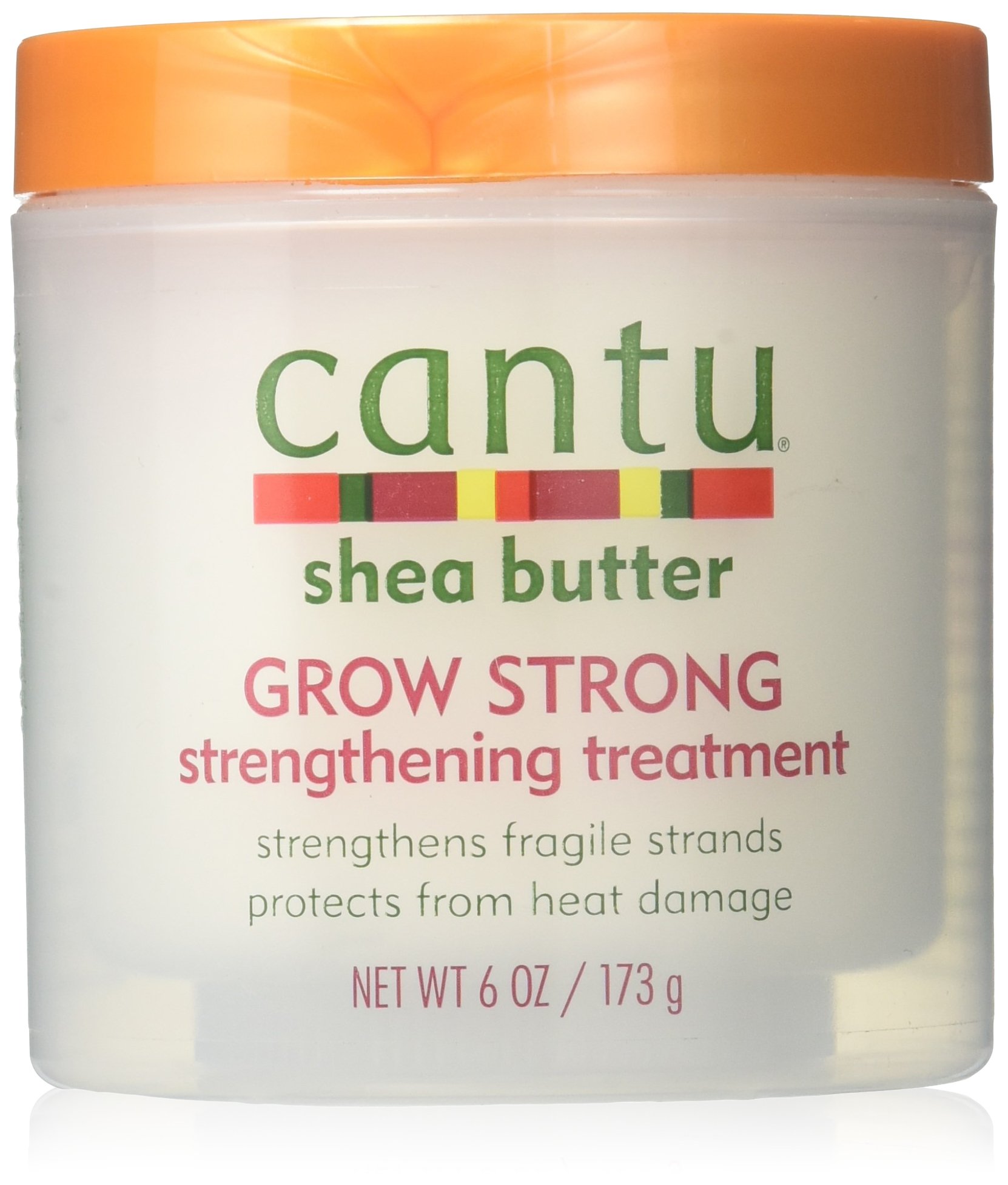 Cantu Shea Butter Grow Strong Strengthening Treatment 6 Ounce (173 ml)