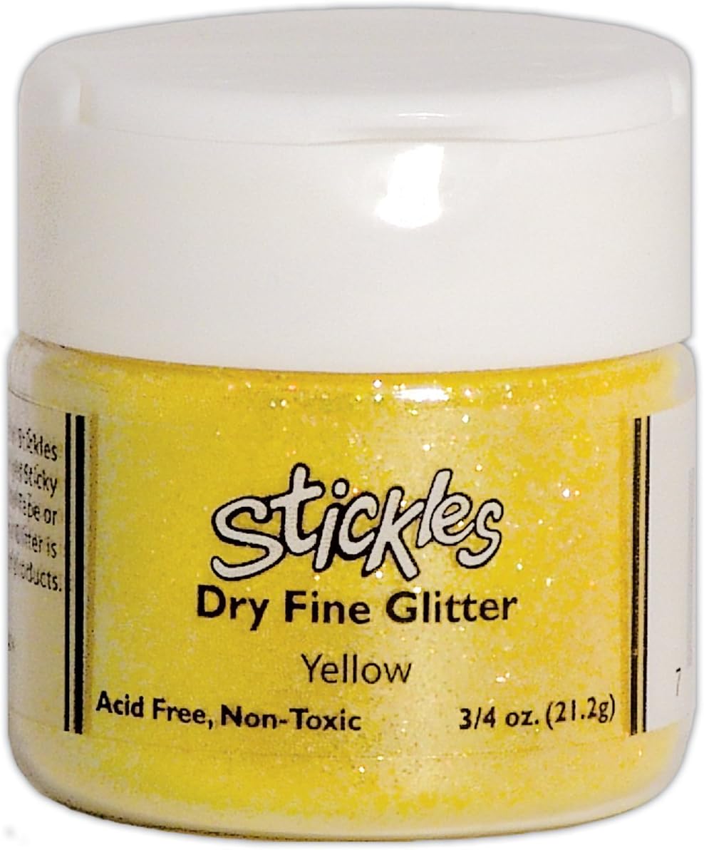RangerStickles Dry Fine Glitter, Yellow
