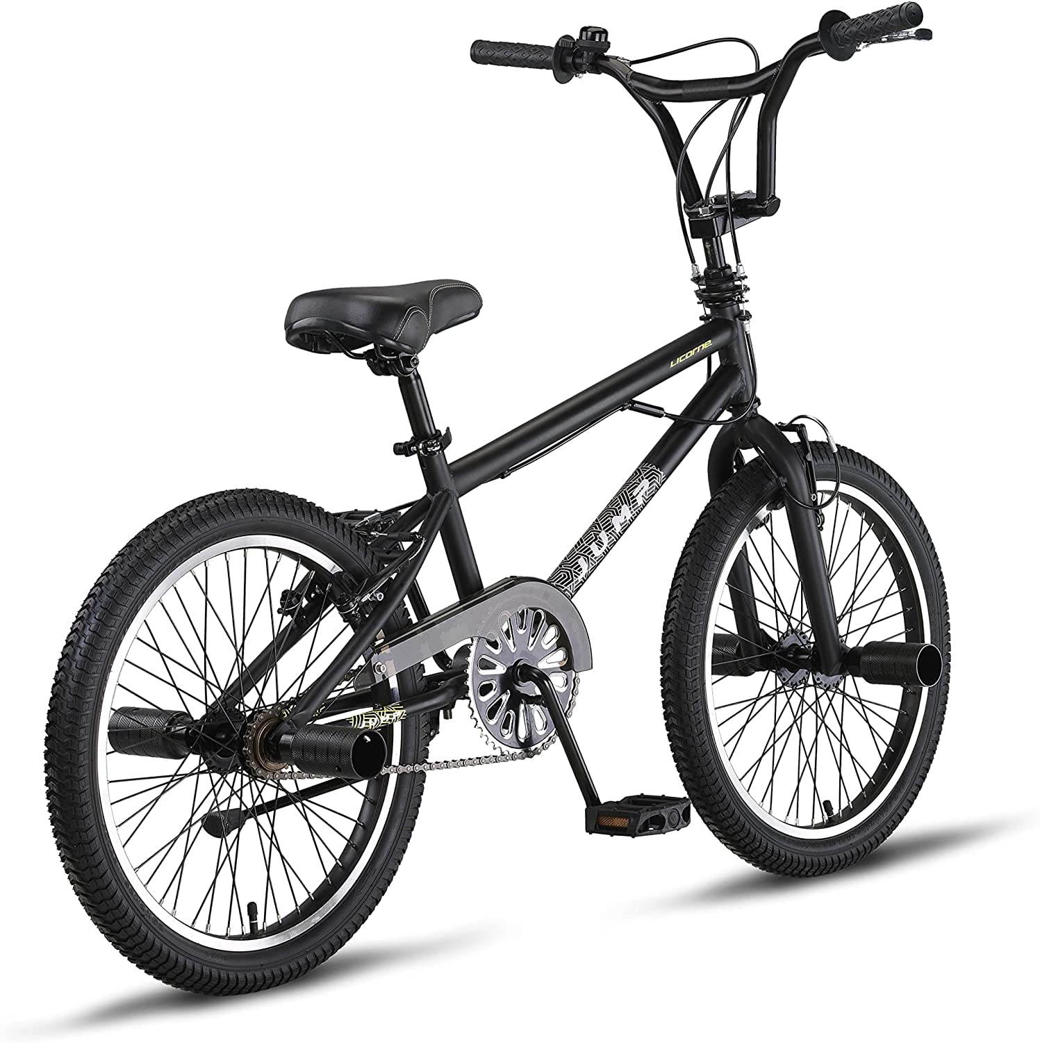 Kutrick ハンドルバーグリップ 145mm ソフトフランジレスロングネックグリップ プロスタントスクーターバー BMXバイクバー用