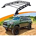 Snailfly Roof Rack Basket Fit for 2010-2024 Toyota 4Runner Rooftop Luggage Cargo Carrier Extra Bar Replacement
