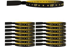 KINGS OUTLET SUPPLIES VIP Cloth Wristbands for Events, Party Wrist Bands– Bulk Event Bracelets & Armbands for Concerts, Fairs, Weddings,Anniversery,Birthdays (100 pcs)