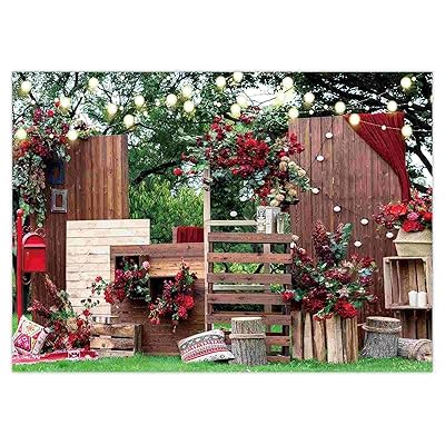 Buy Funnytree 7x5ft Spring Garden Backdrop Nature Landscape Red Rose Valentine S Day Background Wedding Couple Bridal Shower Party Supplies Decor Banner Studio Photography Prop Photobooth Gift Online In Turkey B08qmvndzg