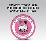 REUZEL Pink Grease Pomade Heavy Hold 3.38oz Oil Based Matte Shine view 5