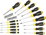 Stanley Screwdriver Set 34 Pieces STHT0-62141 with Tray Grip Handles view 2