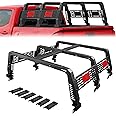 LONGSUN 22.5" High Truck Rack for Full-Size Trucks Without Bed Rails Overland Bed Rack for 2002-2025 Dodge Ram 1500, 2014-2025 Chevy Silverado 1500, 2007-2013 Tundra