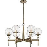 Minka Lavery 1336-923 Populuxe Chandelier, 6-Light, 360 Total Watts, 28-in H x 20.5-in W, Oxidized Aged Brass