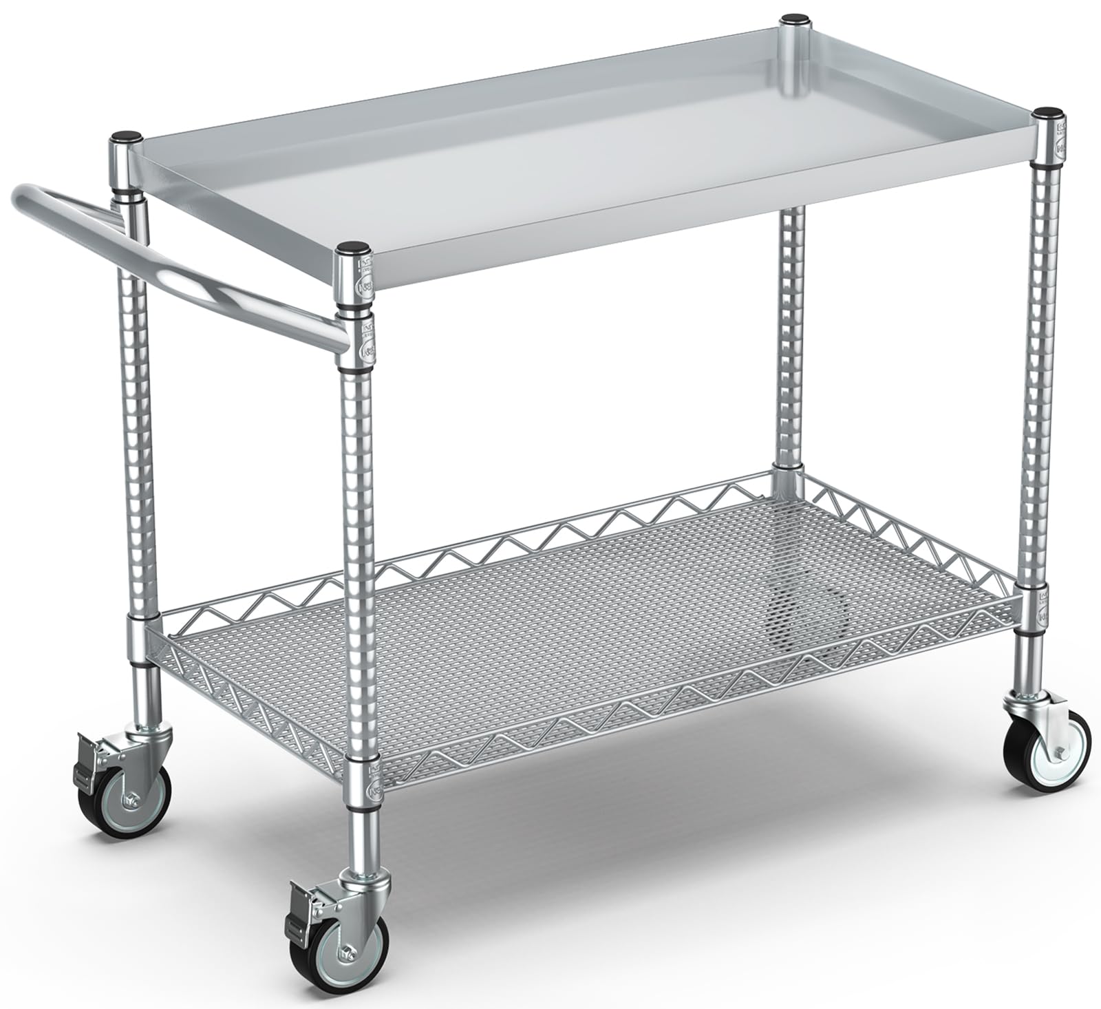 Leteuke 2 Tier Utility Tool Cart with