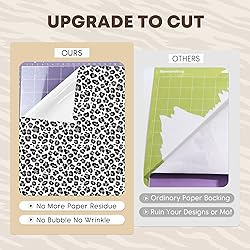 Tintnut Leopard Pattern Permanent Vinyl - 8 Sheets