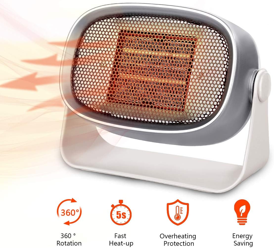 riscaldatore a pannelli per scrivania