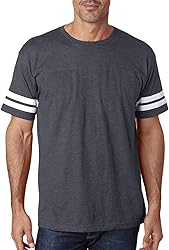 Lat Sportswear Stripes Football T-Shirt_Vintage