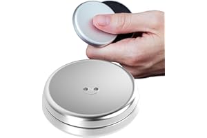 ONO Slider - Handheld Fidget Toy for Adults | Help Relieve Stress, Anxiety, Tension | Promotes Focus, Clarity | Compact, Portable Design (Grey - Aluminum)