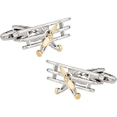Cuff-Daddy Triplane Cufflinks with Presentation Box