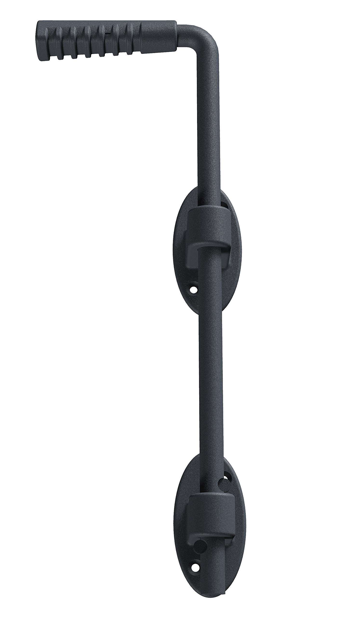 Gah Alberts Ovado 207106 Bottom Slide Galvanised Basalt Grey Plastic Coated 400 x 16 mm