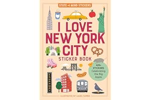I Love New York City Sticker Book: 425+ Stickers Celebrating the Big Apple (State of Mind Stickers)