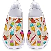 MARSVOVO Slip On Sneakers for Women Fashion Casual Comfortable Lightweight Breathable Mesh Walking Shoes