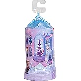 Mattel Disney Frozen Surprise Small Dolls &amp; Mini Castle Playsets with Spinning Doll Reveal, Ice Castle Spin Surprise from Movies (Styles May Vary)