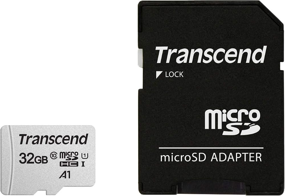 Transcend 32GB microSDHC Card A1 UHS-I U1 C10 100MB/s w/ Adapter for Switch