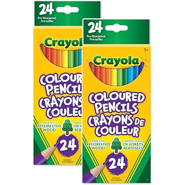 AUAUY 24 Pièces Crayon Arc-en-Ciel, 7 en 1 Crayon de Couleurs, Crayon de Couleurs Enfants avec Gomme et Taille-Crayon, Crayon épais pour Maison Ecole Enfant Dessin Coloriage Esquisse AUAUY 24 Pièces Crayon Arc-en-Ciel, 7 en 1 Crayon de Couleurs, Crayon de Couleurs Enfants avec Gomme et Taille-Crayon, Crayon épais pour Maison Ecole Enfant Dessin Coloriage Esquisse