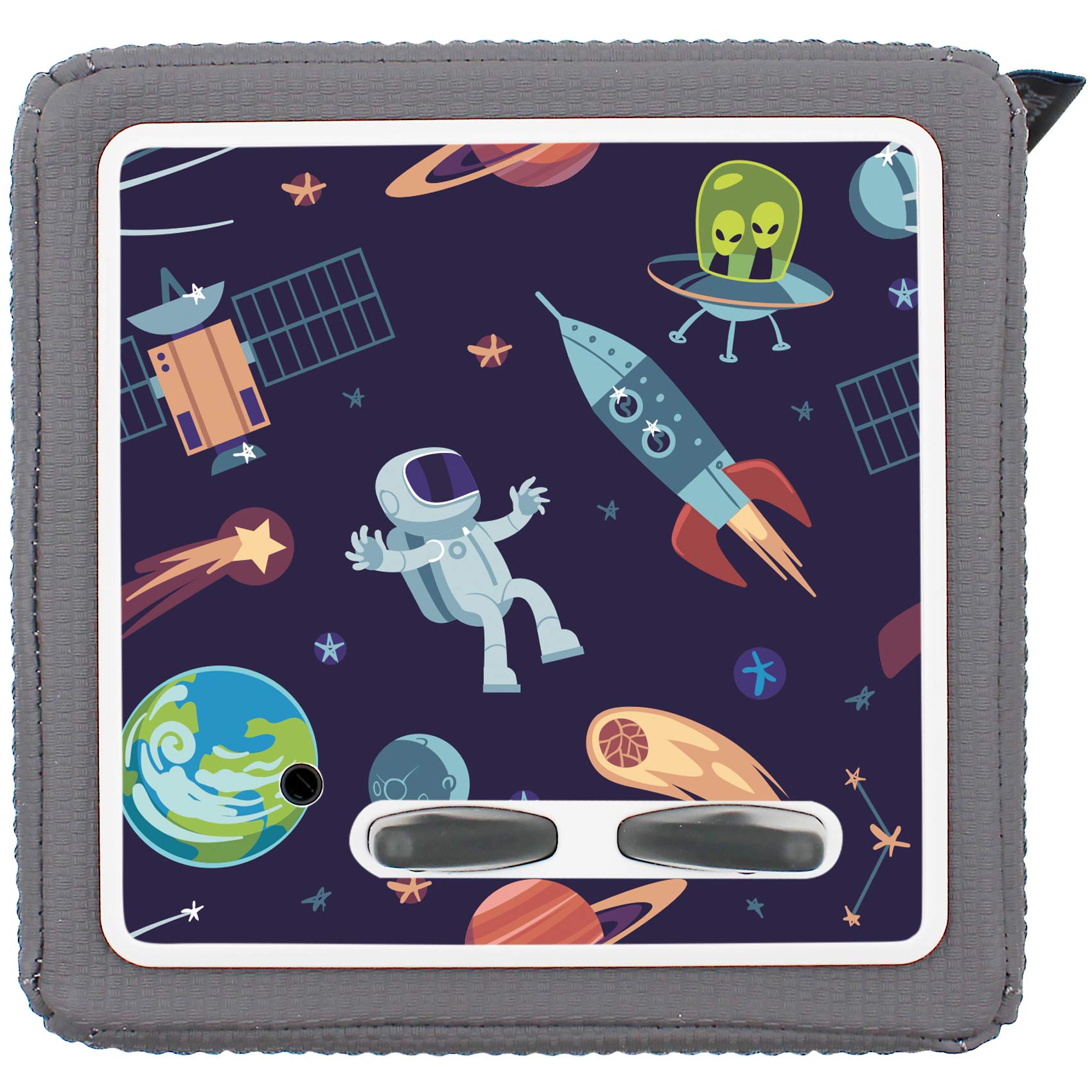 yabaduu Protective Film Cover for Toniebox Perfect Fit Self-Adhesive Child-Friendly Film Accessories for Children Toys (Y031-45 Space, Without Name of Choice)