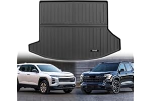 for 2025 2026 Chevy Equinox (Not EV)/GMC Terrain Cargo Mats Trunk Liner All Weather TPE Rubber Protection Mats for Chevy Equi