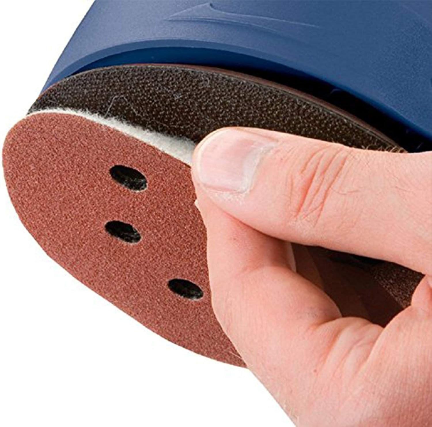 5-Inch 8-Hole Hook and Loop Sanding Discs, 40/80/120/240/320/600/800 Assorted Grits Sandpaper - Pack of 70 - - 