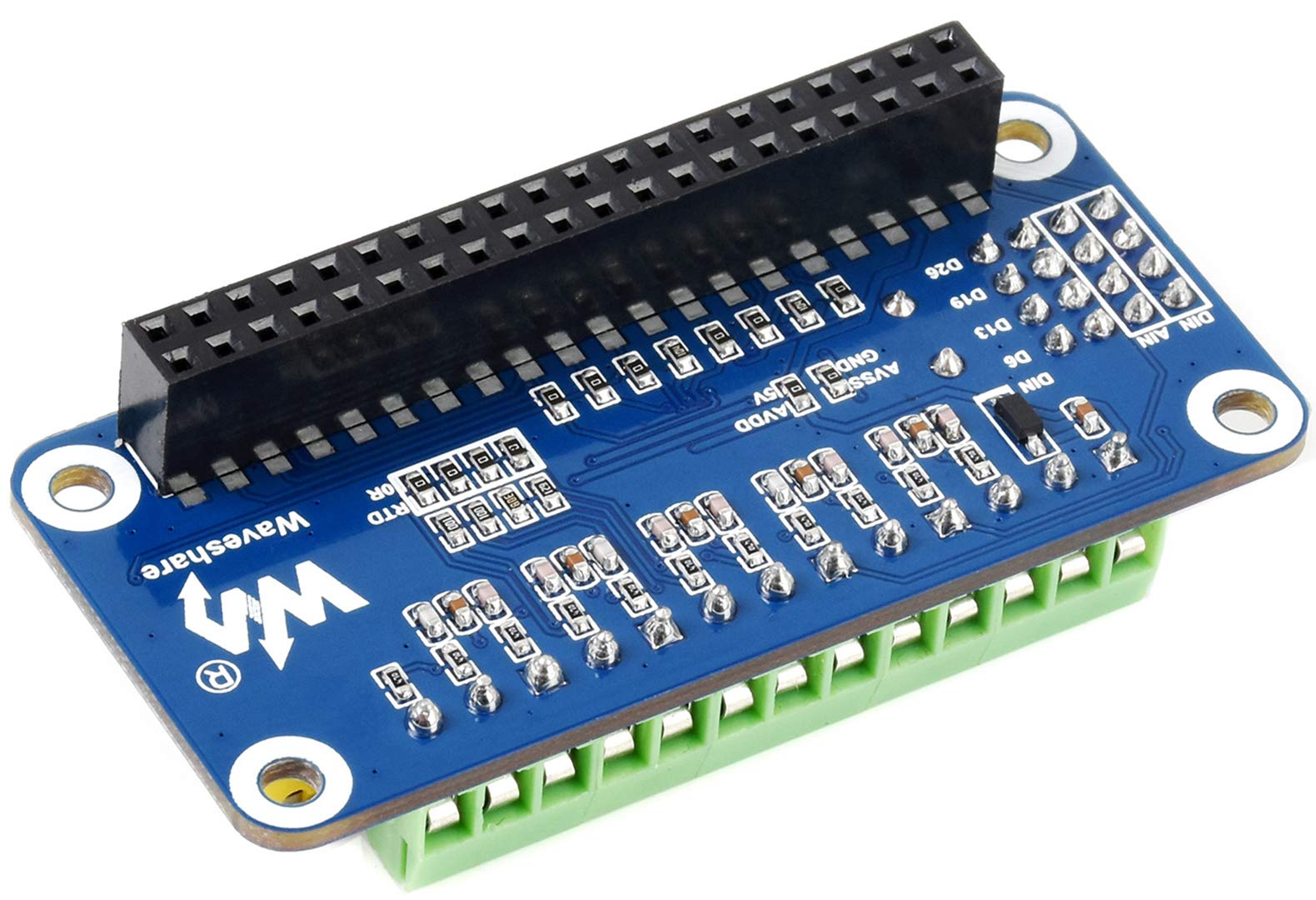 Mua High-Precision AD HAT ADS1263 10-Channel 32-Bit ADC SPI Bus Low ...