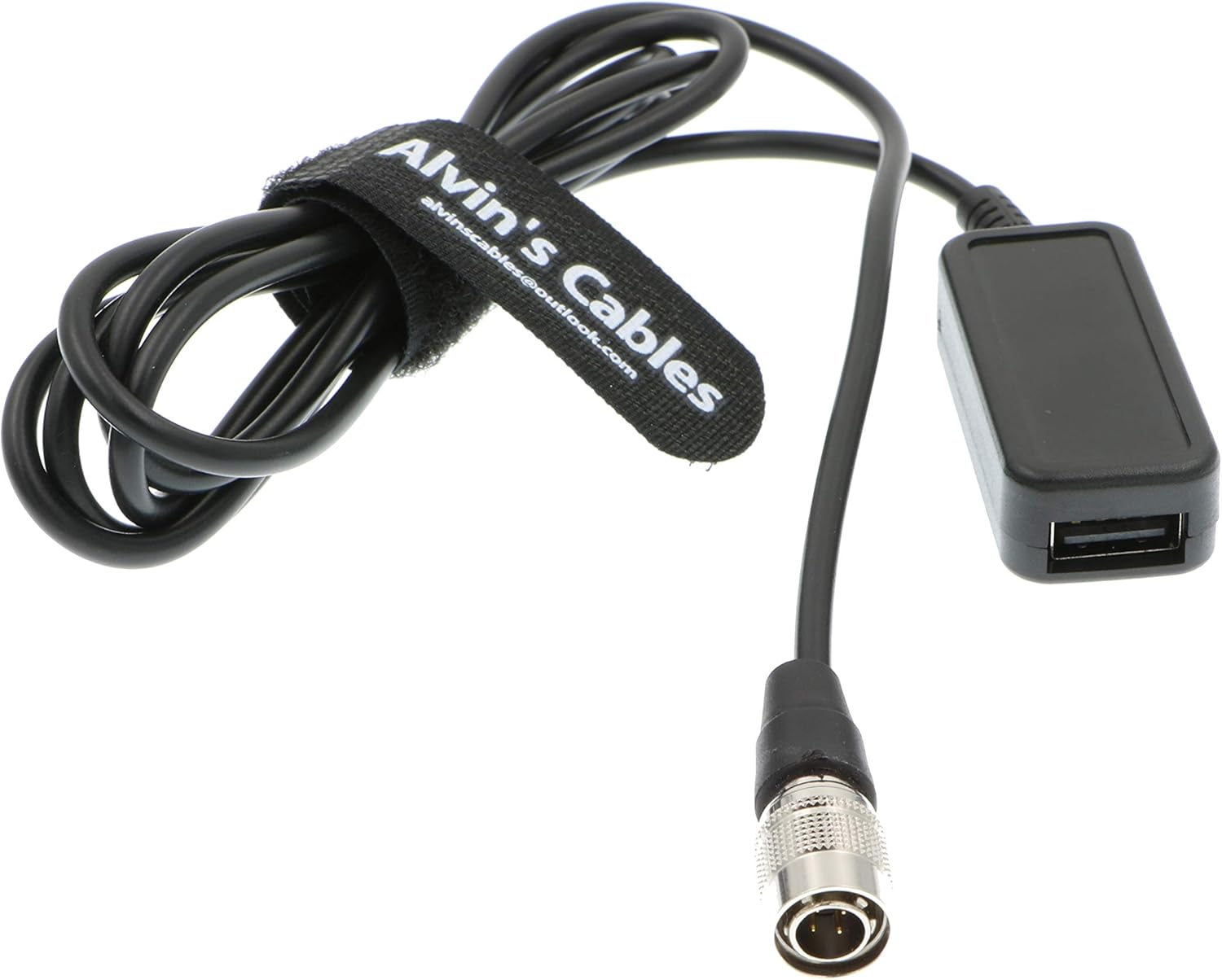 Alvin's Cables 4 Pin Hirose Male to USB Female Converter 5V Cable from Audio Mixer Charge Phone Pad Tablet - Image 4