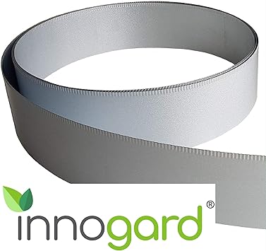 innogard Rasenkantenband Höhe 20 cm Länge wählbar mit Schutzkante