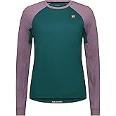 Mons Royale Tarn Merino Long-Sleeve Bike Jersey - Women's Abyss/Mauve, M