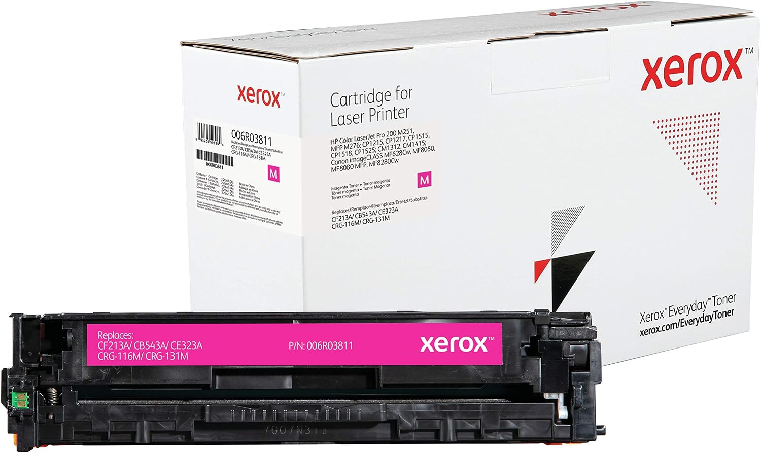 Xerox Everyday Compatible HP 131A CF213A Magenta Toner, Standard Capacity, Remanufactured