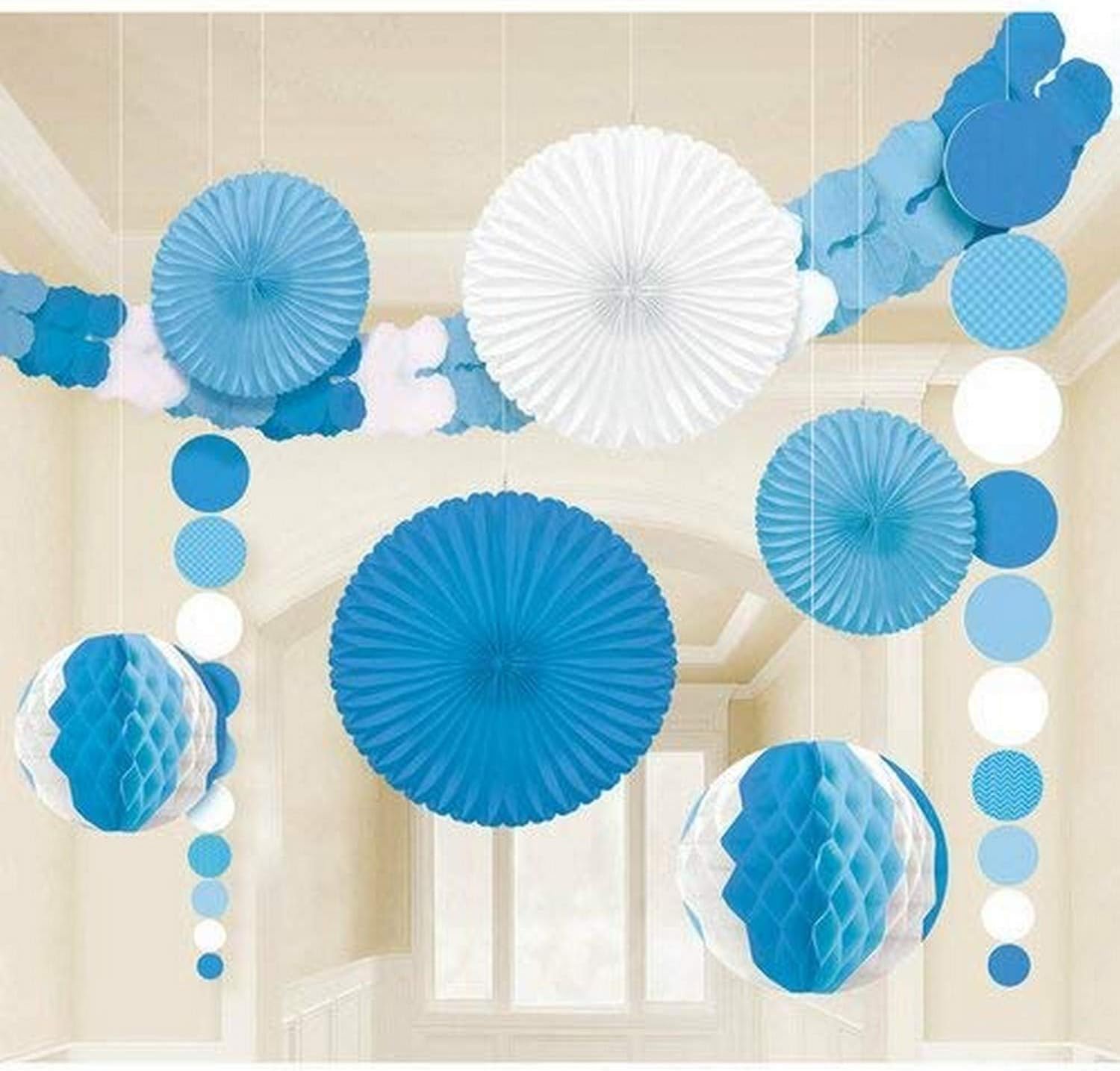 baby shower hanging decorations