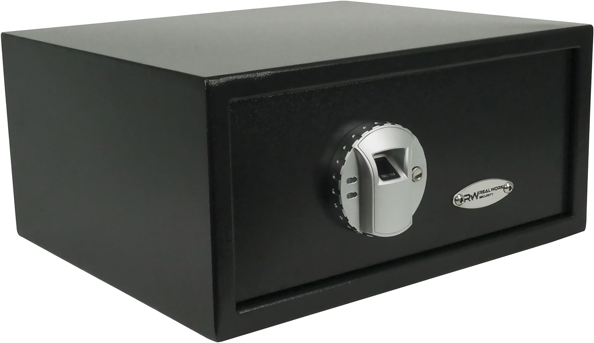 RealWork Biometric Safe, Medium, Black (411012)
