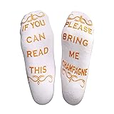 If You Can Read This Bring Me Champagne Socks