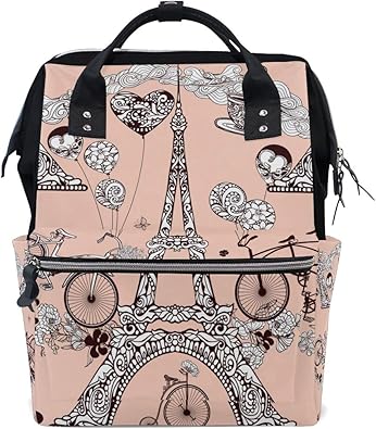 Amazon リュック 学生 登山リュック レディース メンズ リュックサック バックパック 大容量 デイバッグ パリ 自転車 花柄 塔 マザーズバッグ おしゃれ 通勤 通学 登山リュック ザック Amazon リュック 学生 登山リュック レディース メンズ リュックサック バックパック 大容量 デイバッグ パリ 自転車 花柄 塔 マザーズバッグ おしゃれ 通勤 通学 登山リュック ザック