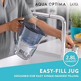 Aqua Optima Oria Water Filter Jug 2.8L with Evolve+ 6 Filters Blue view 3