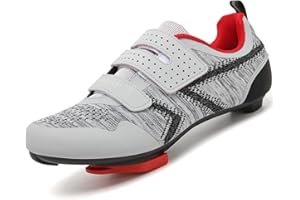 ULTIANT Unisex Cycling Shoes Compatible with Peloton Indoor Riding Road Bicycle with Delta Cleats Outdoor Pedal Bike Shoes