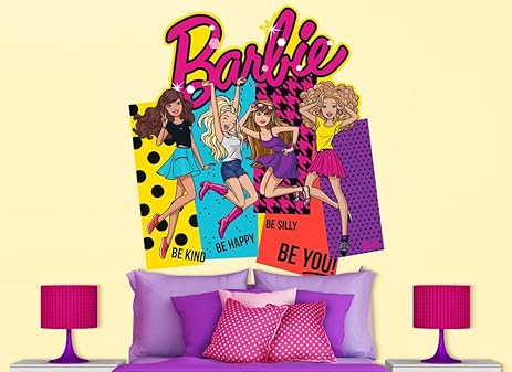 Amazon.com: Barbie Headboard Wall Decal: Home & Kitchen