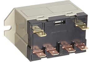 Omron G7L-2A-TUB-CB-AC100/120 General Purpose Relay, Class B Insulation, QuickConnect Terminal, Upper Bracket Mounting, Double Pole Single Throw Normally Open Contacts, 17 to 20.4 mA Rated Load Current, 100 to 120 VAC Rated Load Voltage