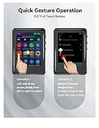 32GB MP3 Player with Bluetooth 5.3, Full Touch