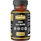 Puranicals Irish Sea Moss Premium Capsules | 320 Capsules with 720 mg per Serving | Sea Moss Supplement