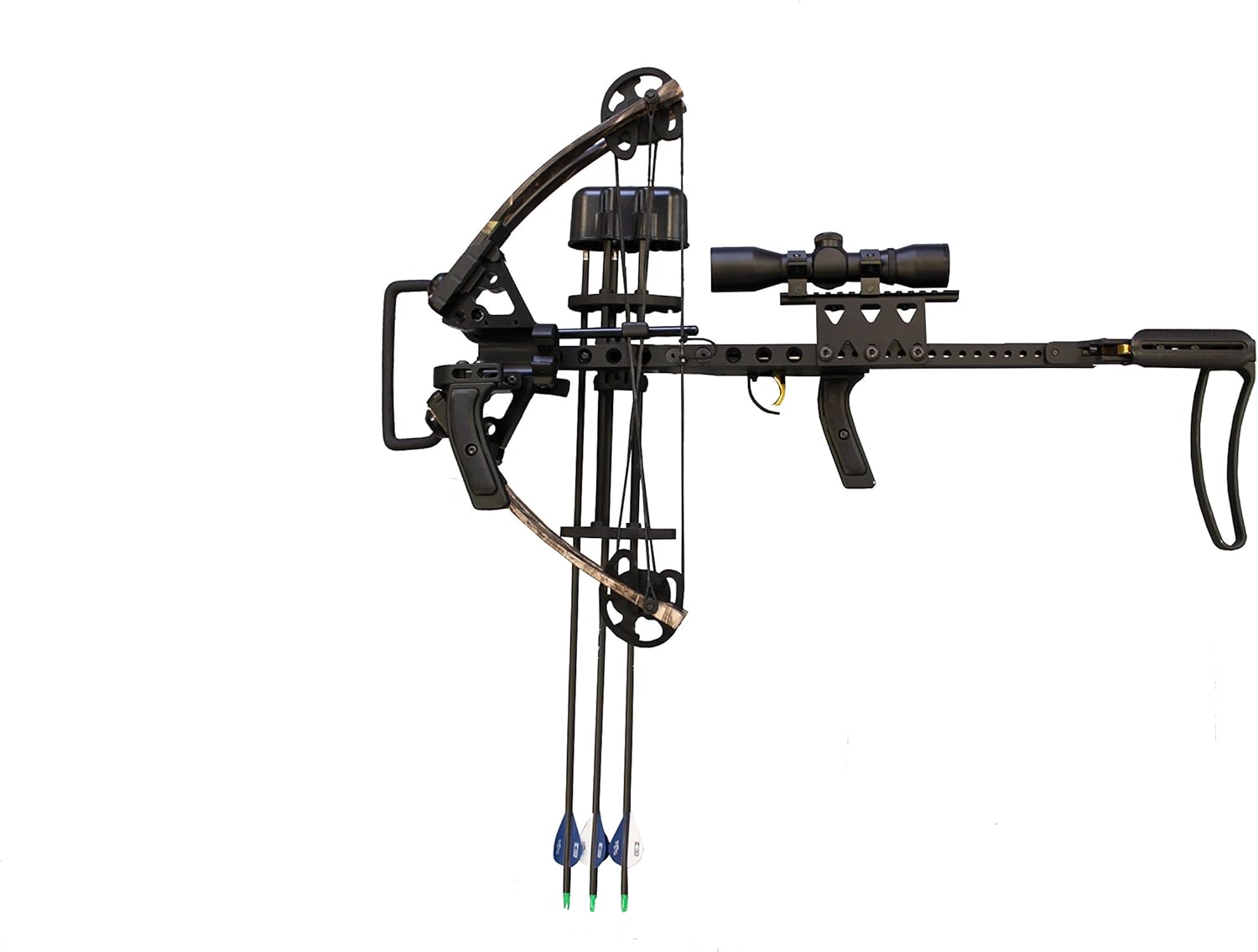 SAS 150 lbs inLine Mini Vertical Crossbow with Split Limb Made in